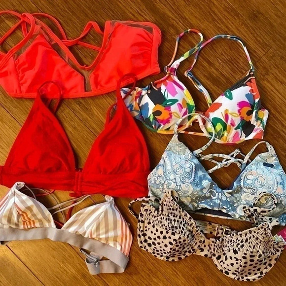 6 size small bikini tops - Picture 1 of 9